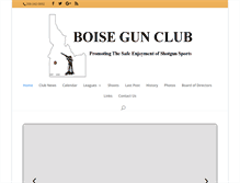 Tablet Screenshot of boisegunclub.com